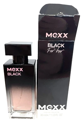 Eau de Toilette MEXX BLACK Woman fesselnd-intensiver Duft, Parfum, 1x30ml