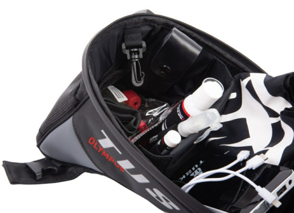 Tusk Olympus Tank Bag Small Black/Grey Klr650 Klx300 250 Dr650 Drz400