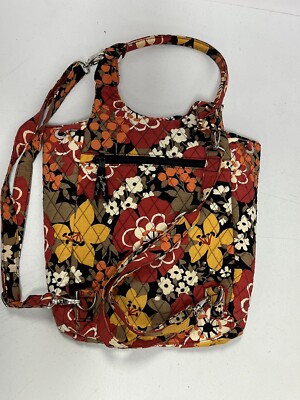 NEW Vera Bradley Backpack in Bittersweet Pattern Fall Colors Vera Bradley Bittersweet BACK PACK Red Orange Yellow WITH  main image 2