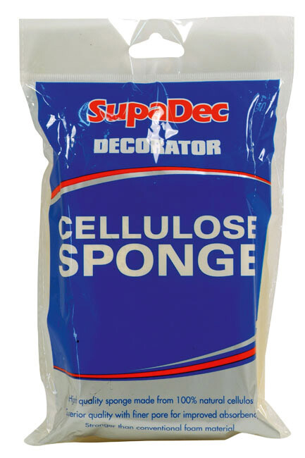 SupaDec DIY Heavy Duty Cellulose Absorbent Durable Decorator's Sponge