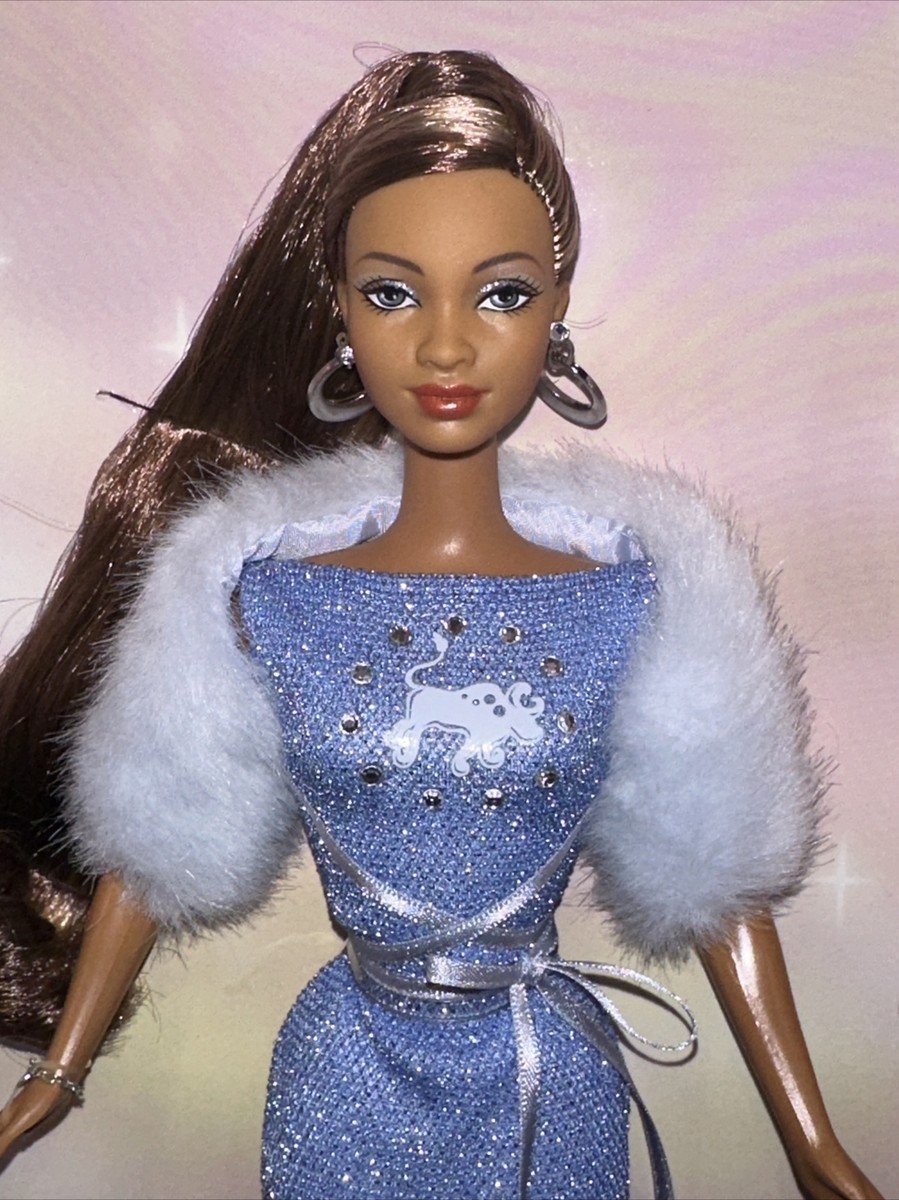 African American Barbie Collector Pink Label Zodiac Sign Taurus