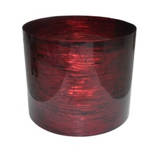 Gauge 0.5mm Drum Wrap Musical Instrument Deco Sheet Red Silk