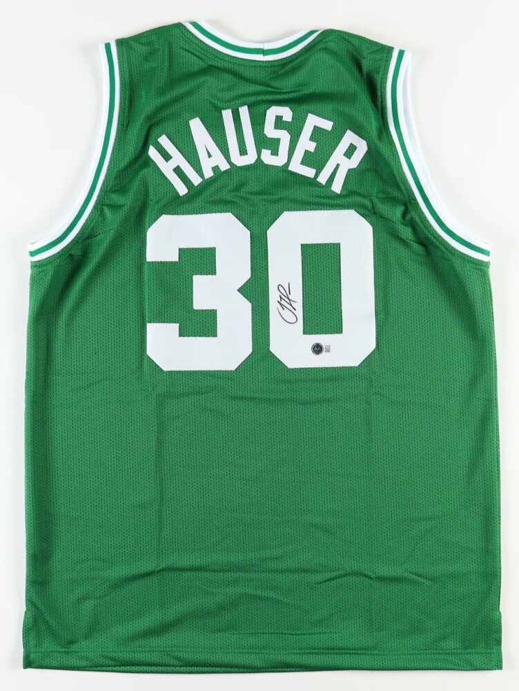 Sam Hauser Autographed Signed Boston Celtics Jersey (Beckett) Celts Small Forward 