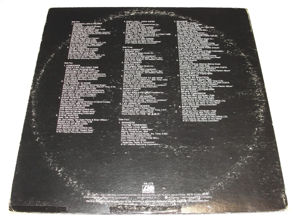 "We've Got Your Music-Sampler" 1977 Rock, 2-LP's,Nice EX!,Various: Led Zeppelin+ - Image 3 of 3