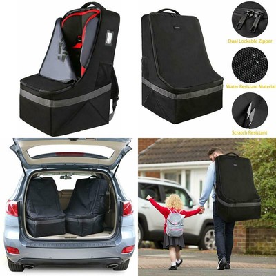 Car Seat Travel Bag Carrier Backpack Durable Adjule Shoulder Strap Universal Ebay