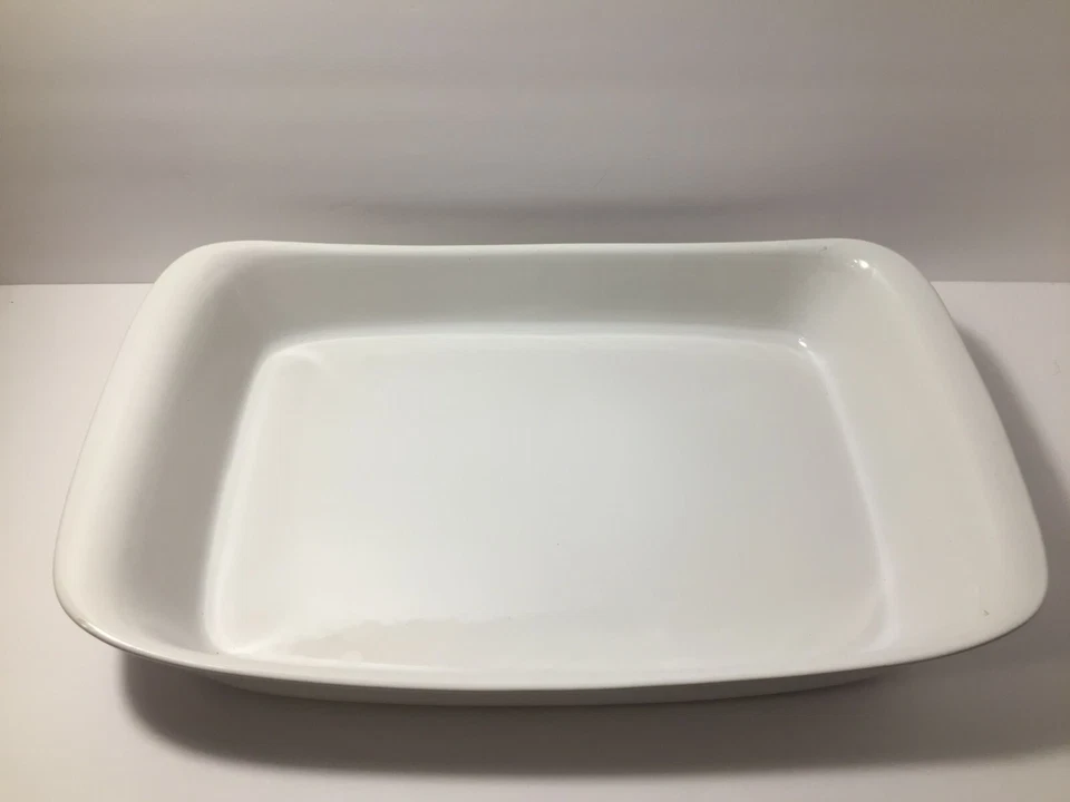 Caçarola Wilton White Cake Pan assadeira com alças retangular 2005 - Imagem 3 de 4