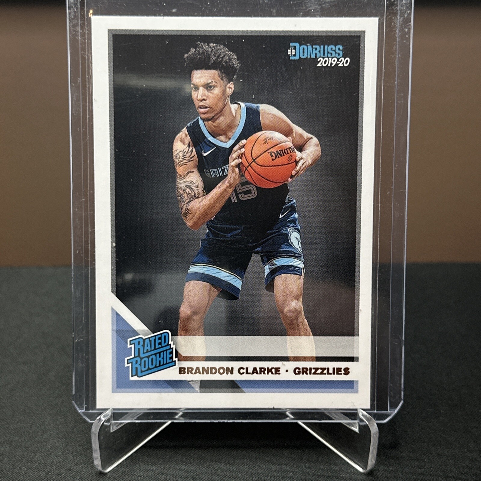 2019-20 Donruss: Brandon Clarke Rated Rookie Card No. 220 (Card 2 of 2)