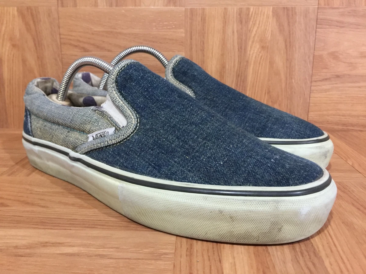 Vans slip hotsell on jeans