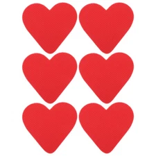 3 Pairs Red Shoe Bottom Protector Breathable Non- Sole Padding Shoe Sole