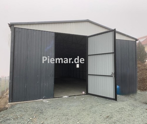 Blechgarage 7x9x3,75m Garage Lager Halle | inkl. Lieferung und Montage |28723! - Bild 3 von 6