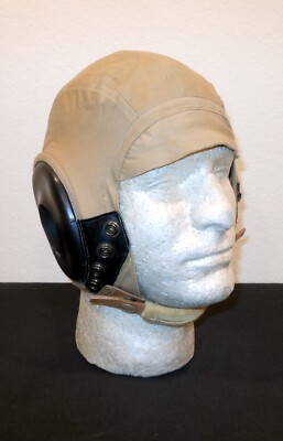 WW II US Army Air Force Aircraft - TYPE AN-H-15 FLIGHT HELMET