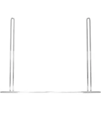 Lot of 10 GG Grand General (30518) 24" x 21" Chrome Mud Flap Holders