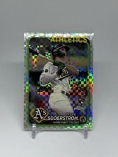2024 Topps Chrome Update #USC22 Tyler Soderstrom  Rookie Debut X-Fractor 