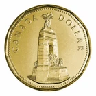 🇨🇦 Canada 1 Dollar Coin Loonie $1, National War Memorial in Ottawa, 1994