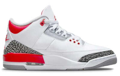 靴 Nike Air Jordan 3 fire red 30cm Air Jordan 3 Retro SE Unite Fire Red Fire Red-Cement Grey