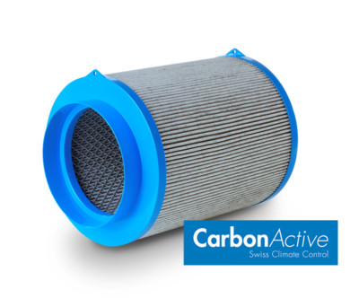 CarbonActive HomeLine 650m³ / 200mm Flansch Aktivkohlefilter AKF Grow