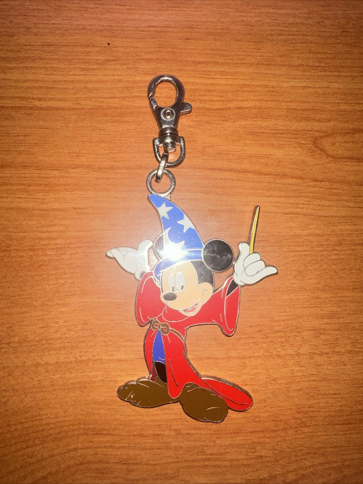 Sorcerer Mickey Trading Pin Lanyard Clip