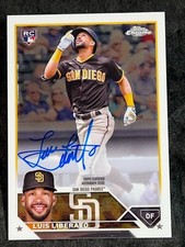 2023 Topps Chrome ROOKIE AUTO Luis Liberato, item 37