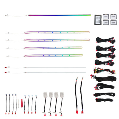 64 Color for 18-23 Cayenne Gradient Active Ambient Lighting Atmosphere Light