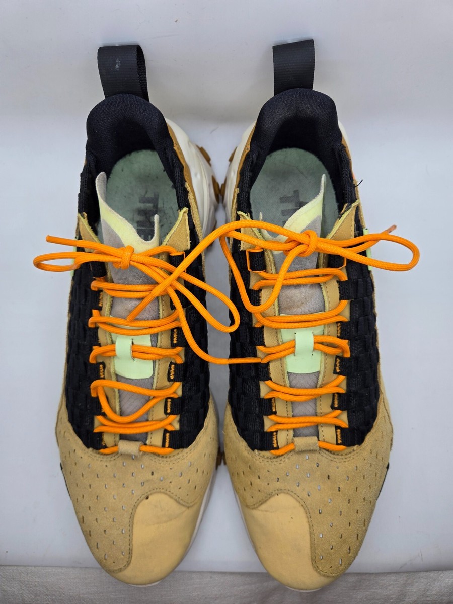 Nike React Sertu THE10TH Shoes Mens 10.5 Club Gold Wheat