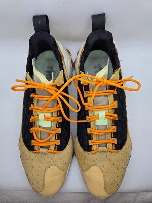 Nike React Sertu THE10TH Shoes Mens 10.5 Club Gold Wheat  display picture 1