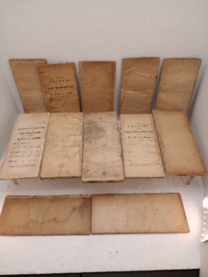 12 Vintage 1920's-40's L. & N. R. R. Co Pocket Memorandum Books M. Of W. & S. 