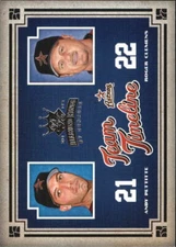 2005 Diamond Kings Baseball "Team Timeline" Insert Cards