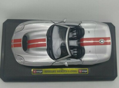Miniatura Carro Shelby Series 1 Burago 1/18 Italy Coleção