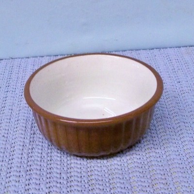 Vintage Weller Bowl ~ 1 1/2'' High ~ 3'' Diameter Miniature Redware Utility Dish