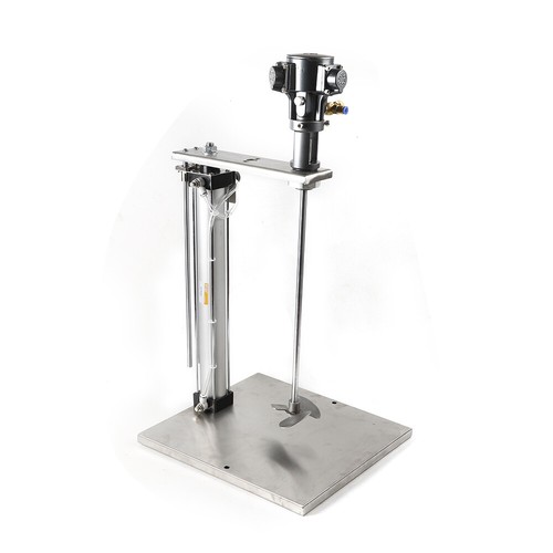 Paint Air Power Pneumatic Mixer 1/2HP W/ Air Lift Pail Lift+Power Stand 5 Gallon - Picture 4 of 18