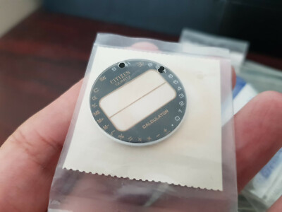 Verre De Montre Citizen 54-5028 - Pièce D'origine Neuve (NOS) Pour Modèle Bullhead Vintage