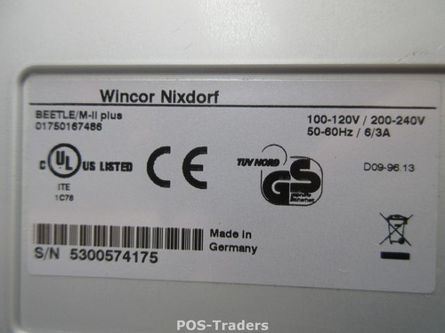 WINCOR NIXDORF BEETLE M-II PLUS E7400 2,8Ghz 1GB 80GB 7x SERIAL PLINK POS PC 24V - Bild 3 von 4