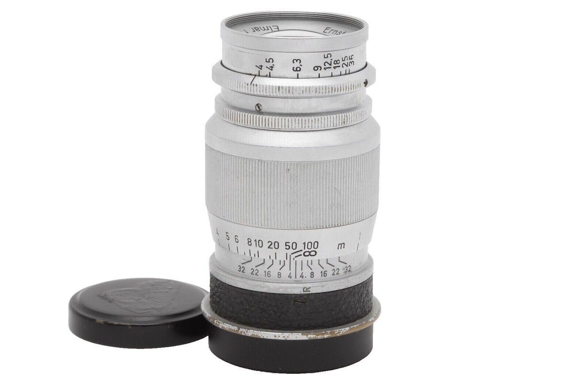 Leica 9cm f4 (90mm) Elmar Screw Mount Lens #43590 | eBay