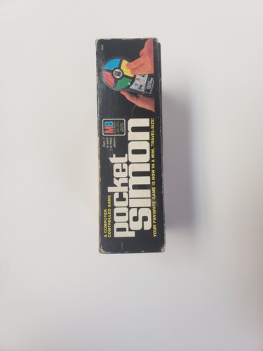 Vintage 1980 Pocket Simon handheld Game Box included Retro - Picture 12 of 19