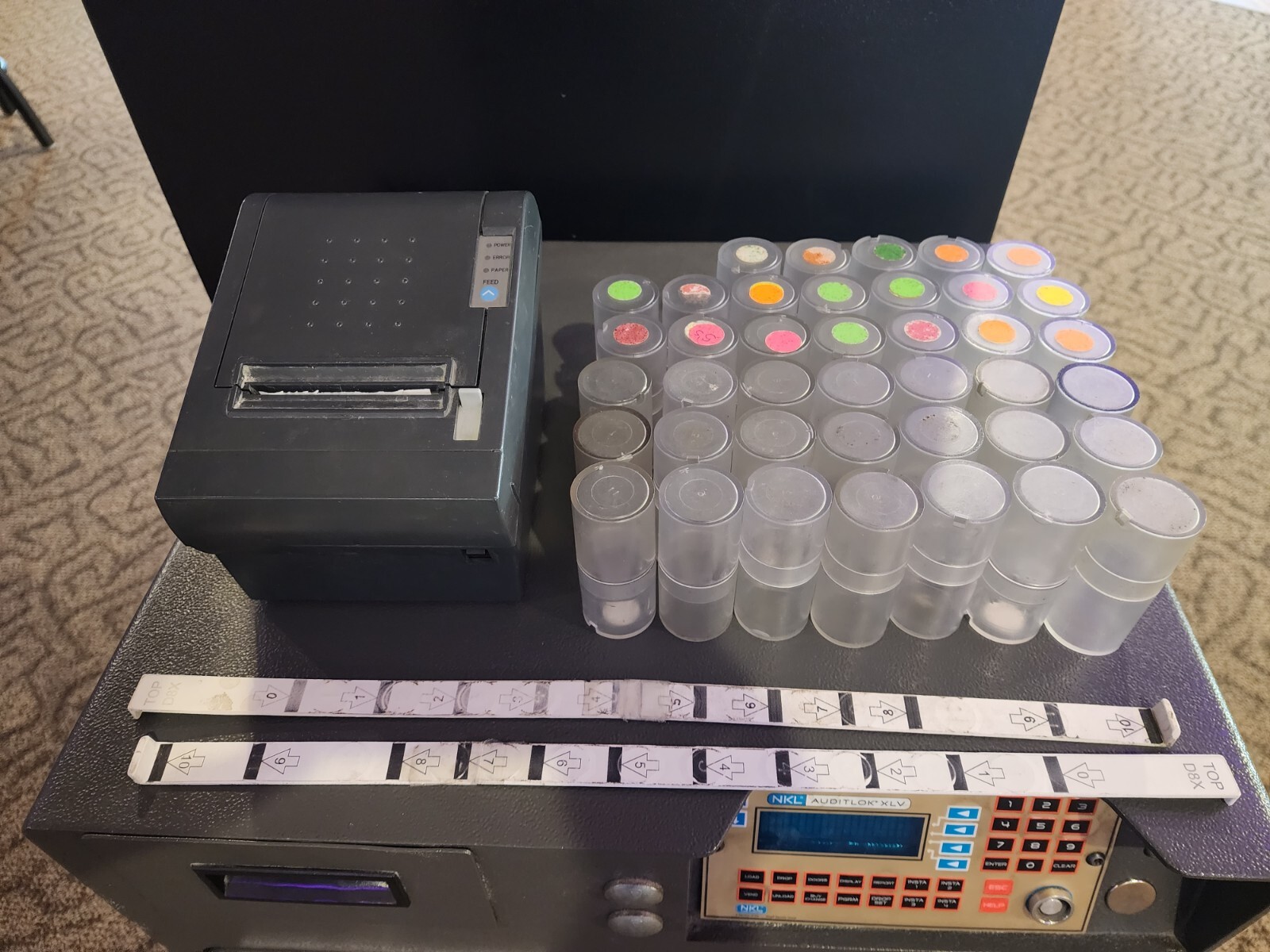 Fire King NKL Autobank D8 Auditlok XLV Electronic Dispensing Safe eBay