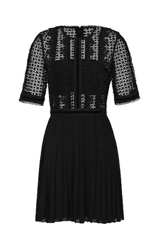 Reiss Black Cocktail Dress Strapless Size Large | eBay