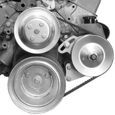 Alan Grove Power Steering Pump Bracket Small Block Chevy W Long Water Pump 402l