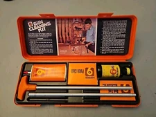 Vintage HOPPES Pistol / Revolver / Rifle Gun Cleaning Kit MISSING A ROD
