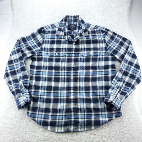 American Eagle Button Up Shirt Mens 