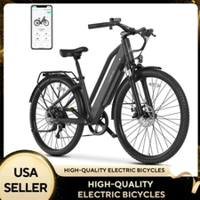 Electric Bike for Adults 23 MPH 1100W 36V 10.4Ah Removable Battery E-Bicycle