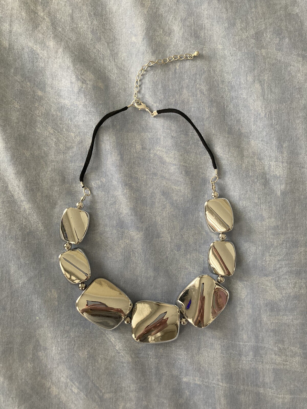 2010 Vintage Silver Coloured Rectangular Glamorou… - image 1