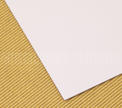 PGM-3WHT 3-Ply White Pickguard (15-1/2'' x 9'') Material for Guitar/Bass