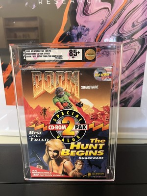DOOM Rise Of The Triad The Hunt Begins Shareware 2 Pak PC 1994 VGA 85+