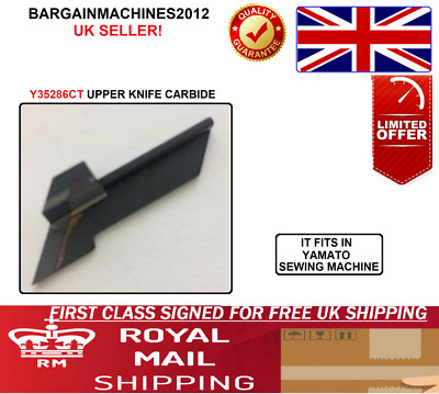  Y35286CT UPPER KNIFE CARBIDE YAMATO Industrial Sewing Machine PART