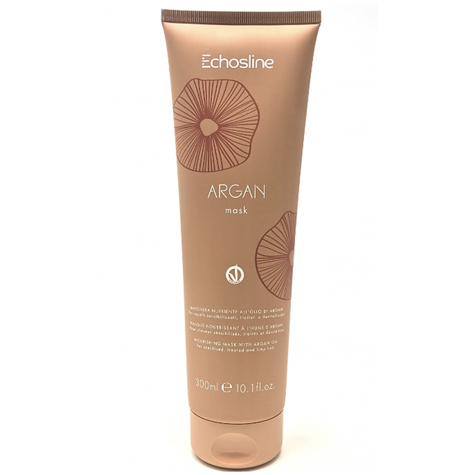 Maschera Echosline Argan 300ml: Capelli Lucenti e Morbidi come Seta