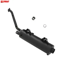 For Kawasaki Brute Force 750 KVF750 4×4 4X4i Black Exhaust Muffler 2006-2011