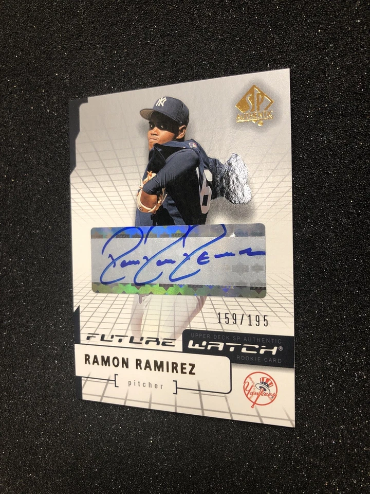 RAMON RAMIREZ 2004 Upper Deck SP Authentic FUTURE WATCH AUTOGRAPH #179 159/195 - Image 3 of 4