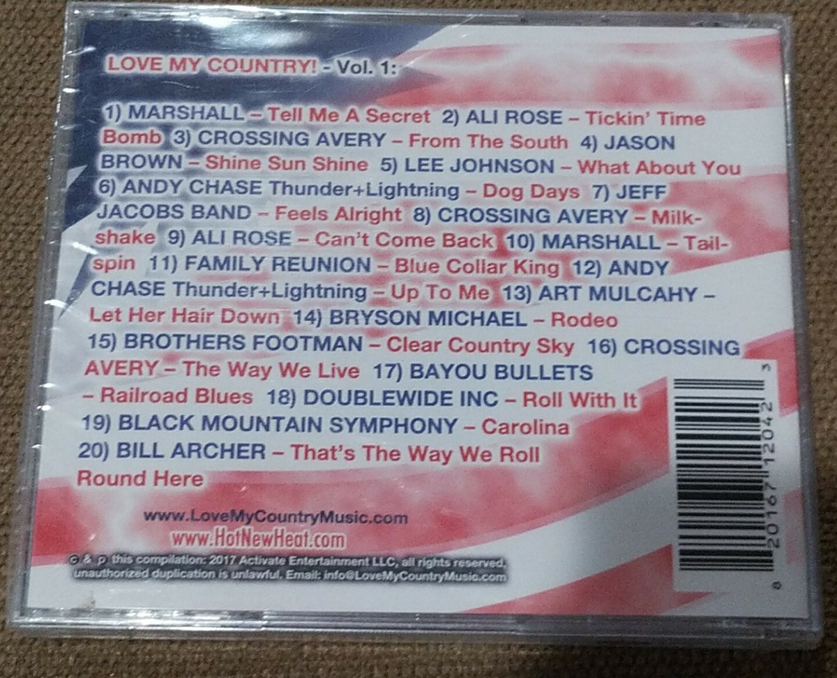 Less and More 英語版 Various Artists - Love My Country! Celebration (2017, Cd