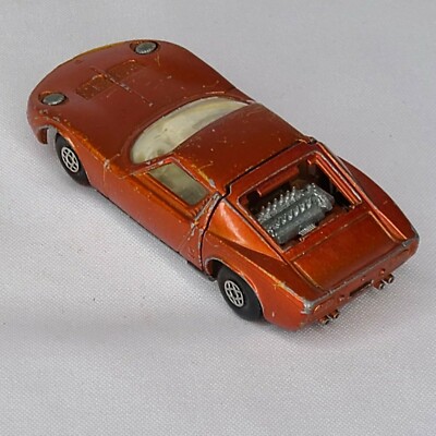 1970 Lesney Speed Kings Matchbox K-24 Lamborghini Miura Orange HTF