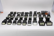 Vivitar Camera Flash Lot of 35 - AS IS For Parts